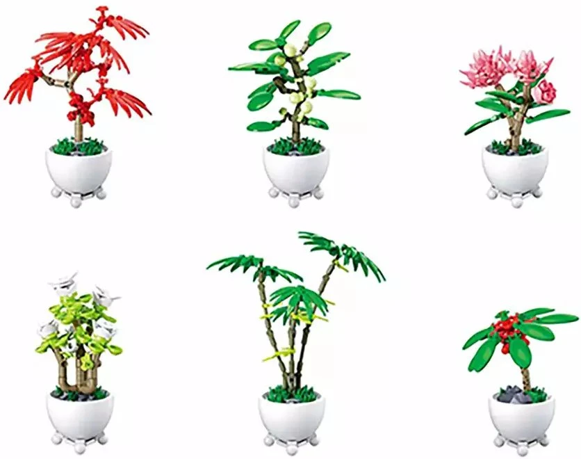 Konstruktorius Sluban Potted Plants M38-B1077, plastikas