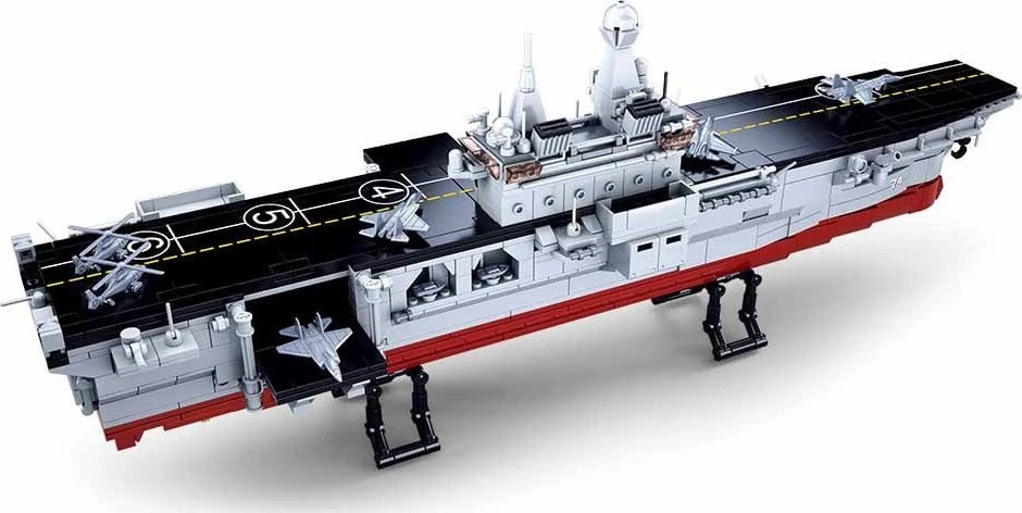 Konstruktorius SLUBAN M38-B0699, karinis laivas, 1088 dalys