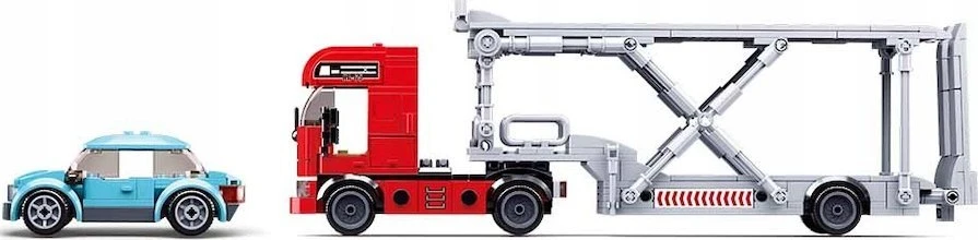 Konstruktorius Sluban Car Transporter M38-B0880, plastikas