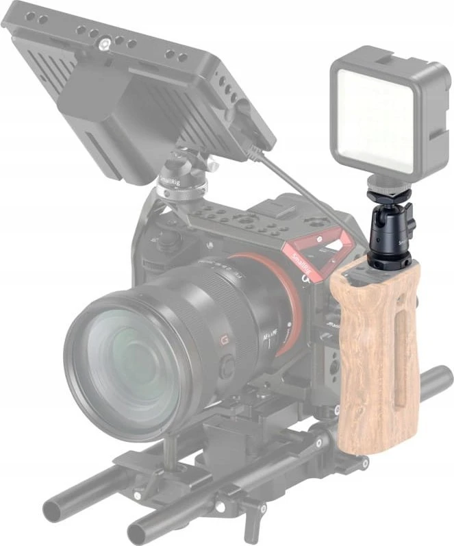 SmallRig 2948 BallHead Mini su nuimamu šalto bato laikikliu 2vnt