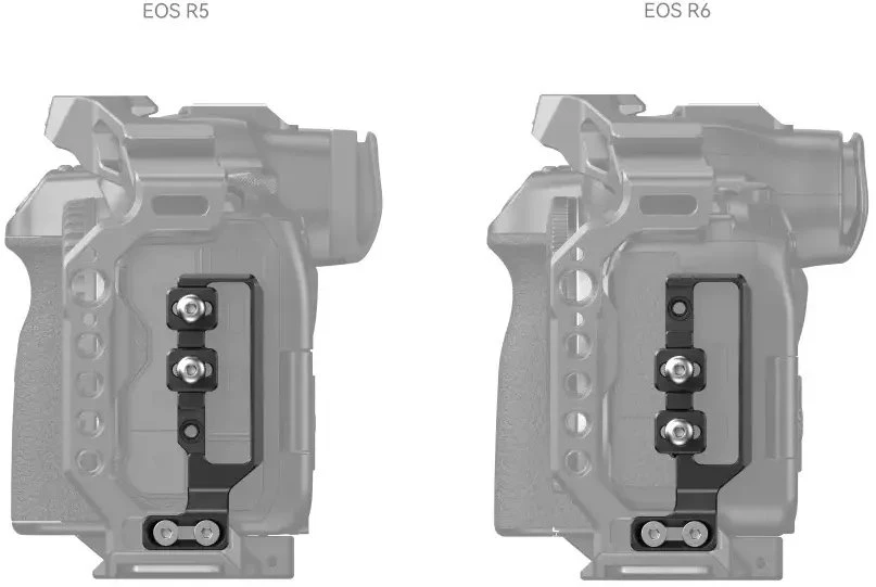 „SmallRig 2981“ HDMI ir USB-C kabelio spaustukas, skirtas R5/R6 ir R5C