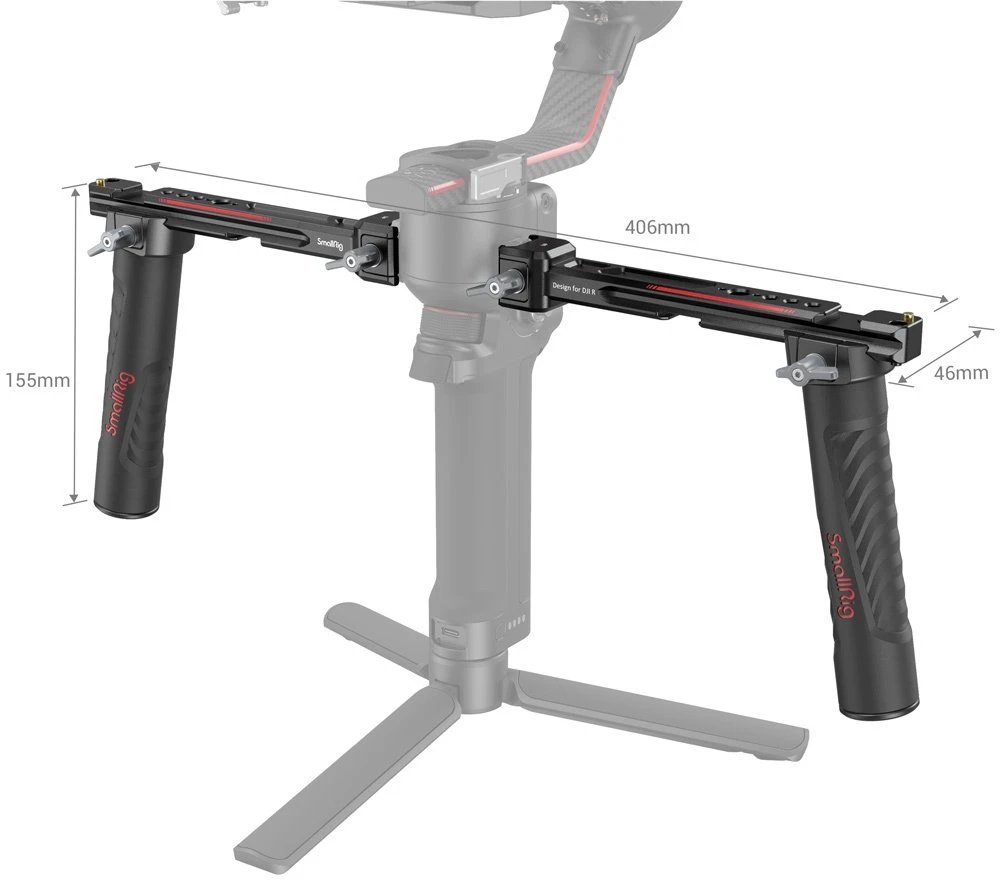 SmallRig 3027 dviguba rankena, skirta Ronin RS2/RSC2