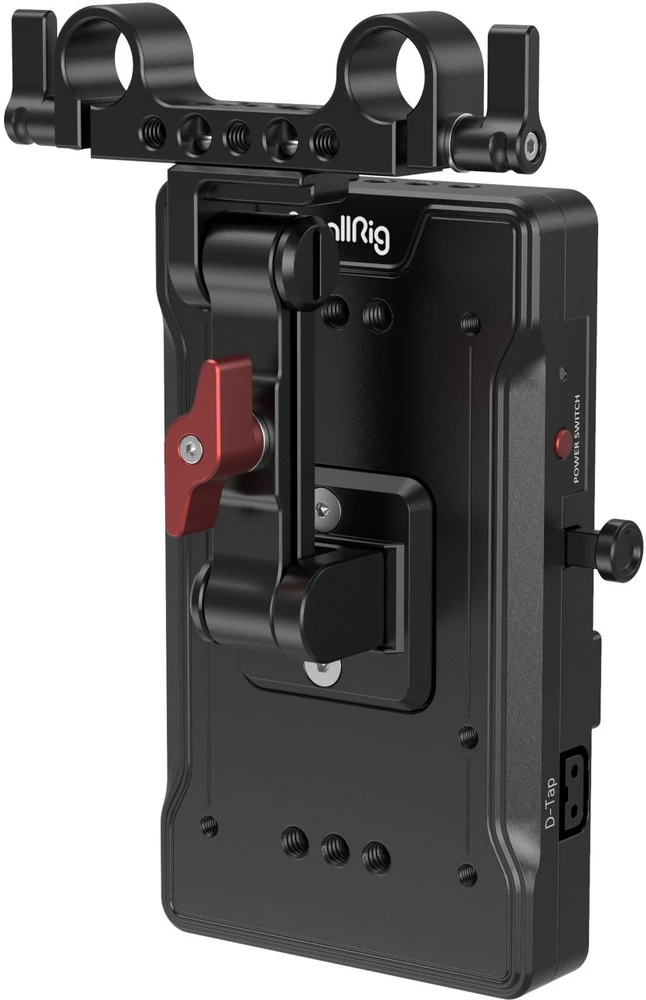 SmallRig 3204 Advanced V-Mount baterijos tvirtinimo plokštė su reguliuojama svirtimi (3204B)