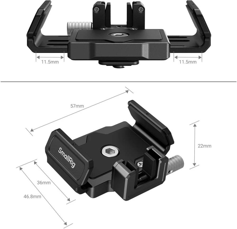 SmallRig 3272 T5/T7 SSD laikiklis, skirtas BMPCC 6K Pro (3272B)