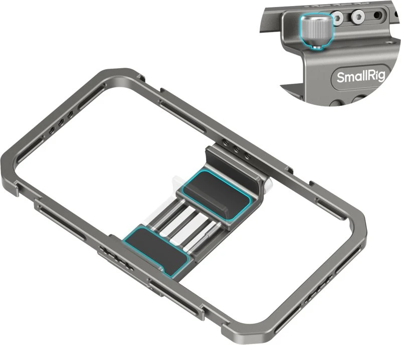 SmallRig 3384 viskas viename vaizdo įrangos rinkinys išmaniojo telefono turinio kūrėjams (3384D)