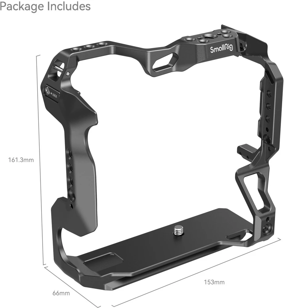 SmallRig 3464 Korpusas Canon EOS R5 / R6 / R5C / R6 Mark II su BG-R10 Baterijos rankena (3464B)