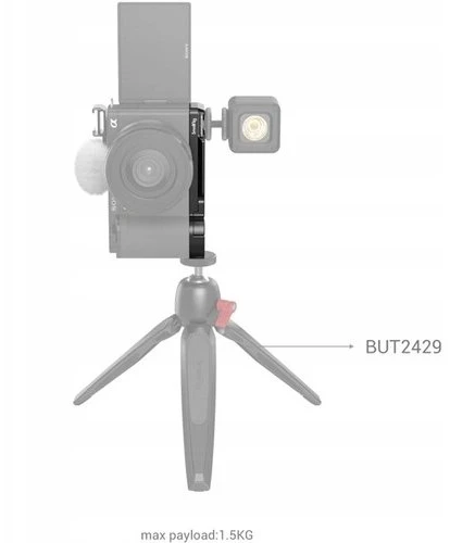 SmallRig 3523 Extension Grip For Sony ZV-E10 Juodas
