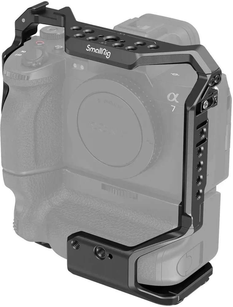 SmallRig 3594 korpusas, skirtas Sony A7IV / A7SIII / A7RIV / A1 su baterijų rankena