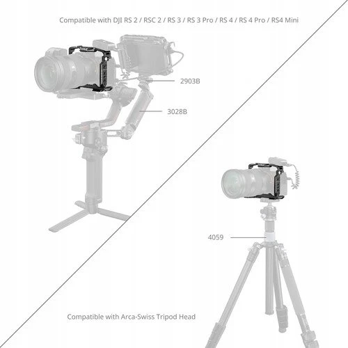 „SmallRig 3667“ viso dydžio narvas, skirtas „Sony A7R V / A7R IV / A7 IV / A7S III / A7 V / A1“
