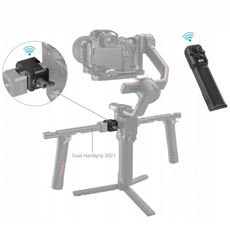 SmallRig 3920 belaidis valdiklis, skirtas DJI RS serijai