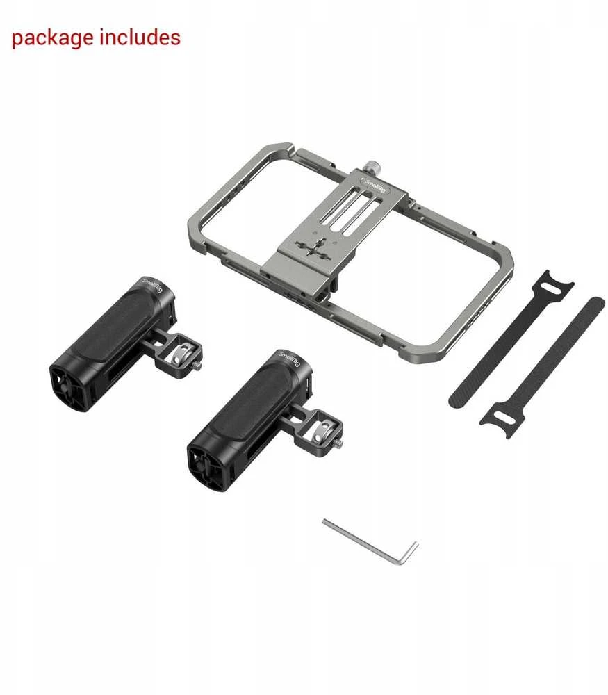 „SmallRig 4121“ universalus vaizdo įrašų rinkinys, skirtas mobiliesiems įrenginiams, bazinis modelis