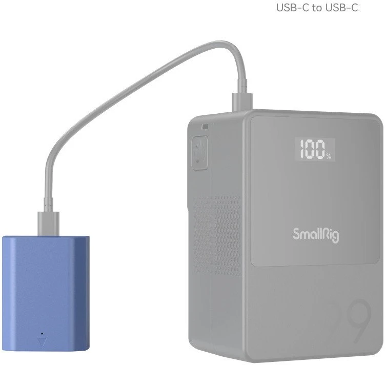 „SmallRig 4265“ fotoaparato baterija, įkraunama USB-C NP-FZ100