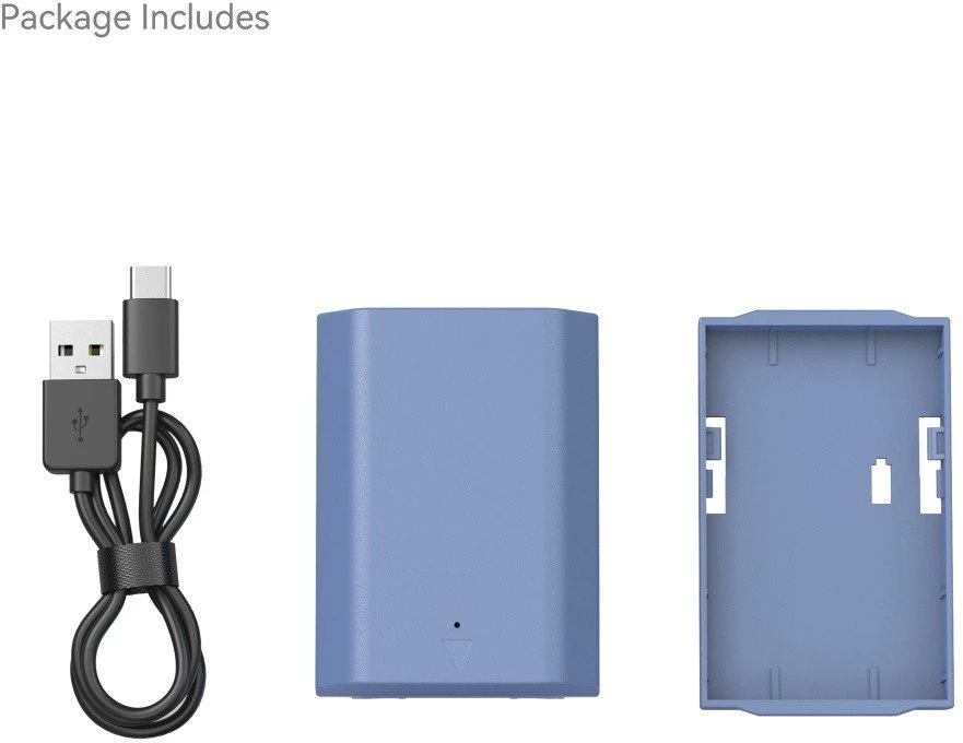„SmallRig 4265“ fotoaparato baterija, įkraunama USB-C NP-FZ100