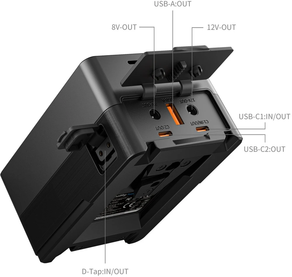 SmallRig 5047 VB99 Pro mini V Mount Baterija Kit (4292 + 3016)