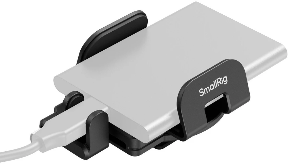 SmallRig 5196 Universal Mounting Clamp for External SSD (5196B)