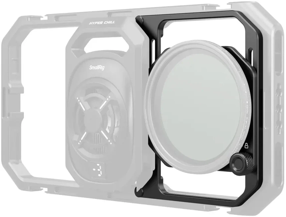 SmallRig 67 mm srieginis filtro adapteris su nuimamais saulės gaubtais universalioms telefonų laikikliams 4299 (5277)
