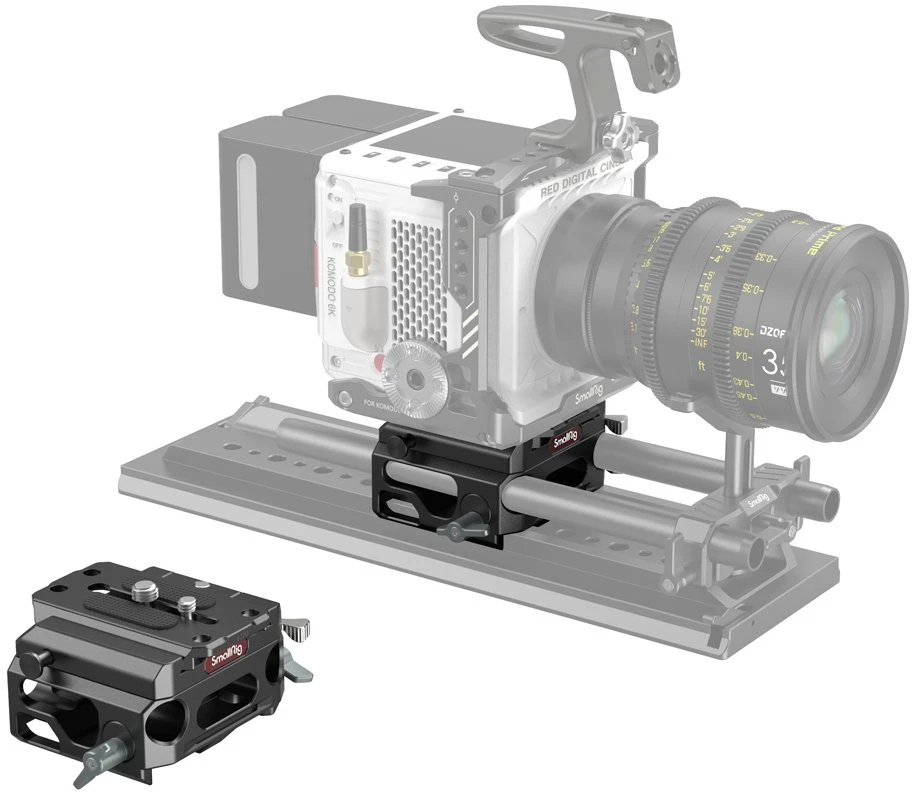 Smallrig 3067 lengvas pagrindas su dvigubu 15 mm strypų laikikliu