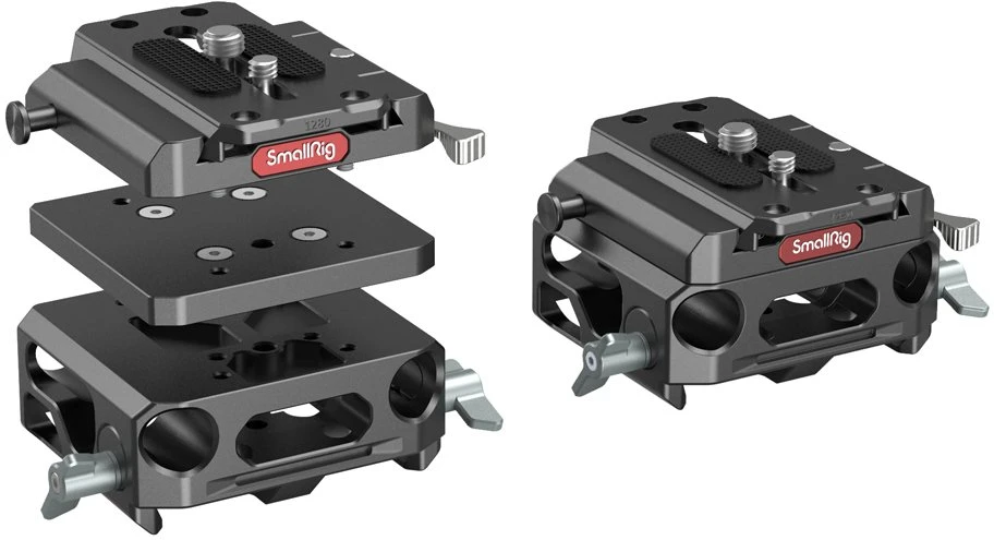 Smallrig 3067 lengvas pagrindas su dvigubu 15 mm strypų laikikliu