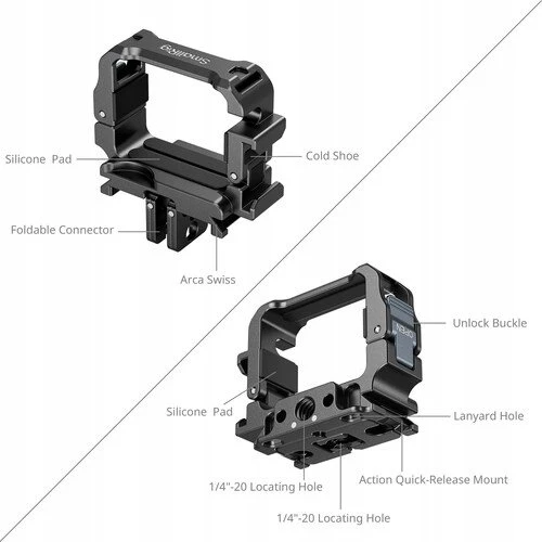 SmallRig 5607 Cage Adapteris for DJI Osmo Pocket 3
