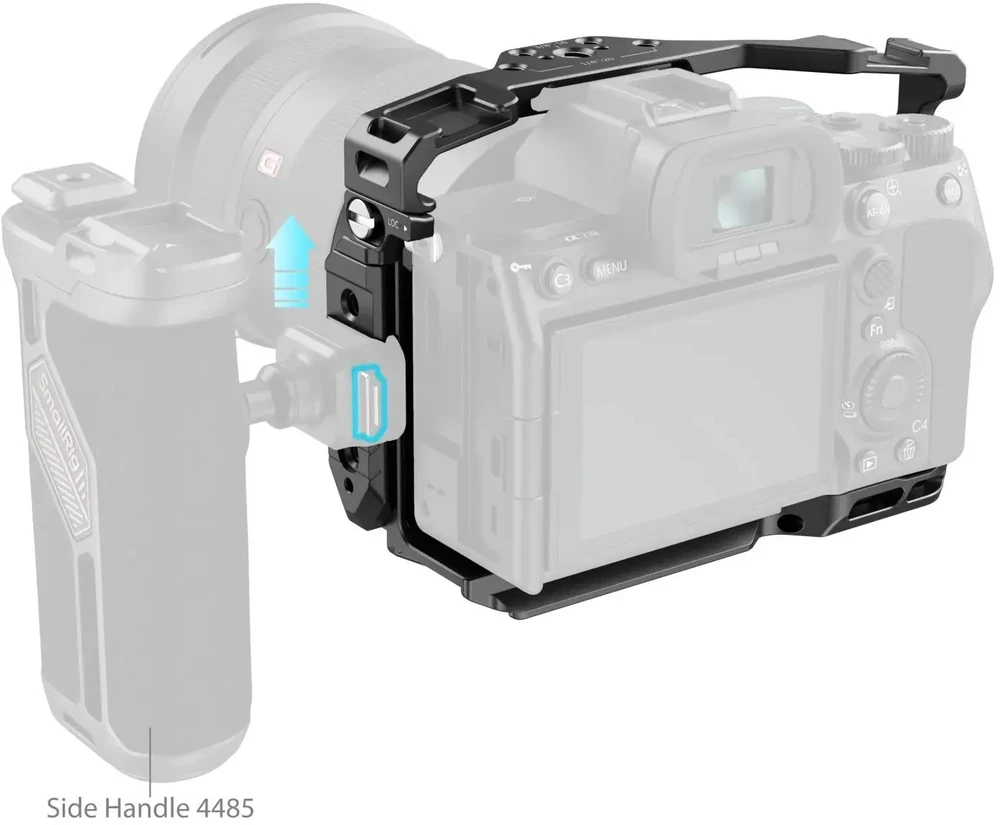 SmallRig 5583 Cage with Airtag Slot for Sony A 7R V / 7 IV / 7S III / 1 / 7R IV
