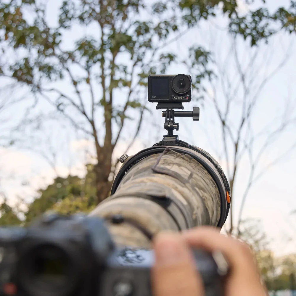 SmallRig Cold Shoe Mount with Hook and Loop Strap (5711)