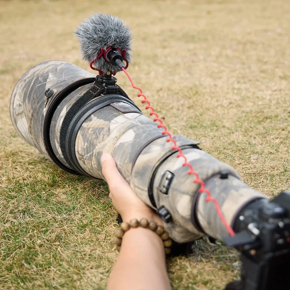 SmallRig Cold Shoe Mount with Hook and Loop Strap (5711)