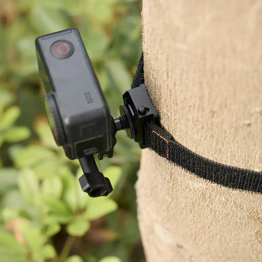 SmallRig Cold Shoe Mount with Hook and Loop Strap (5711)