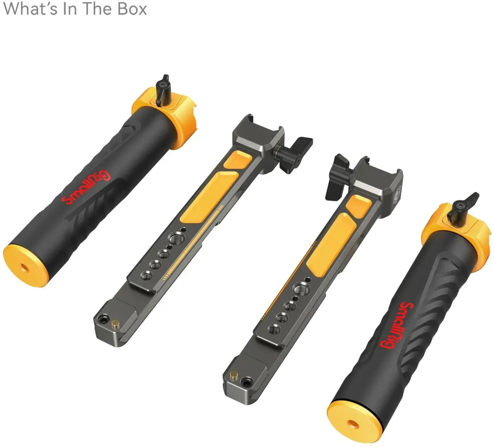 SmallRig Dual Handgrip for DJI RS 2 / RSC 2 / RS 3 / 3 Pro / RS 4 / 4 Pro（BumbleBee Edition) (5526)