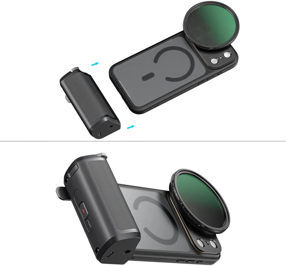 SmallRig FilMov Photography Grip Kit with Filter for iPhone 17 Pro Max (6301)