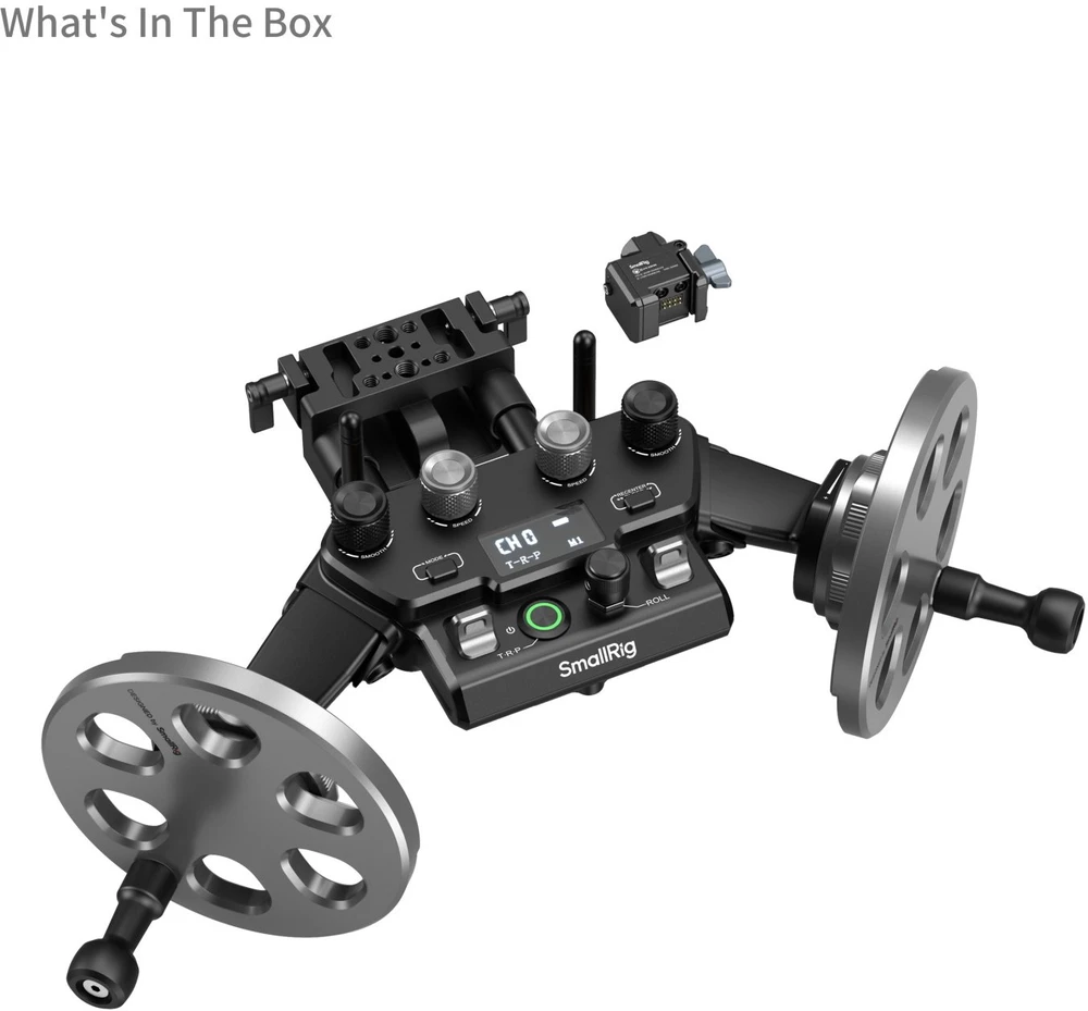 SmallRig gimbalo valdymo ratukai, skirti DJI RS serijai (4525)