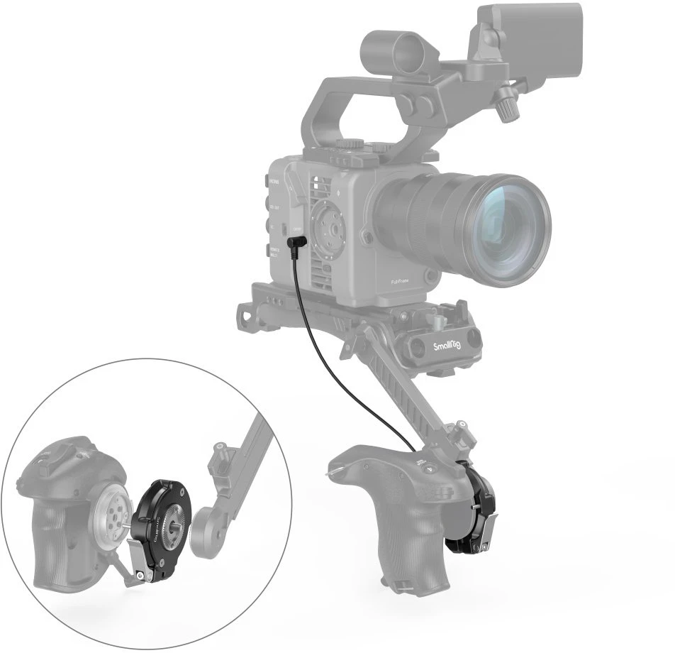 SmallRig rankenos rožetinio adapterio laikiklis, skirtas Sony FX6 (3403)