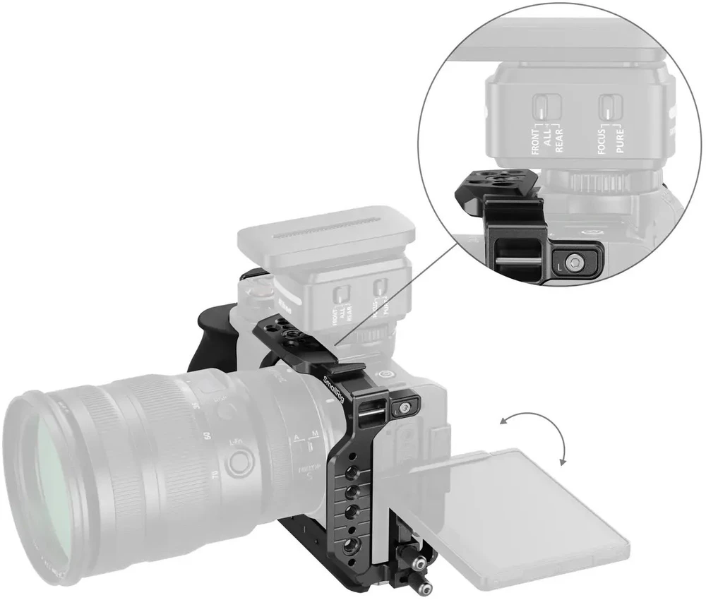 SmallRig HawkLock Quick Release Cage for Nikon ZR (5904)