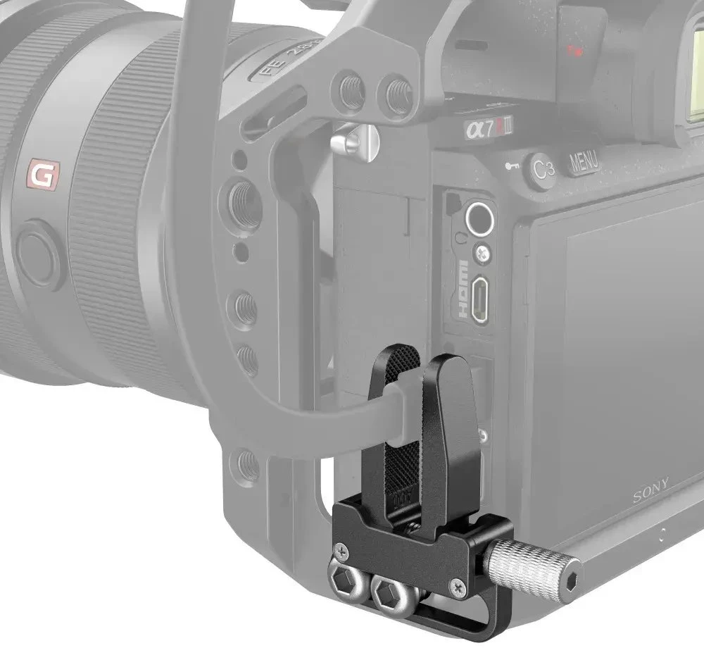 SmallRig HDMI kabelio spaustukas pasirinktiems fotoaparatų narvams (3637)