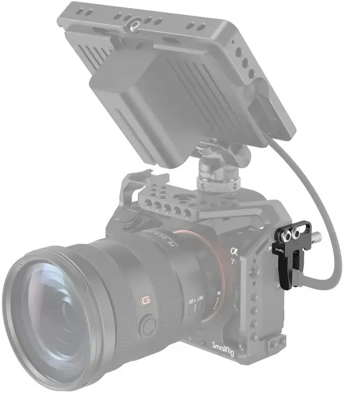 SmallRig HDMI kabelio spaustukas pasirinktiems fotoaparatų narvams (3637)
