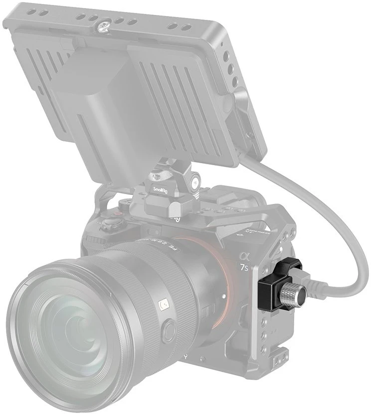 SmallRig HDMI ir USB-C kabelio laikiklis, skirtas A7S III (3000)