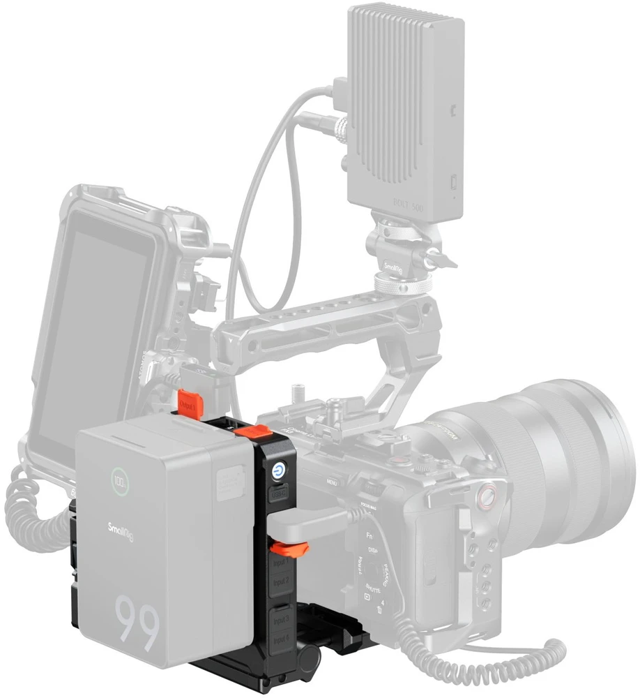 SmallRig Intelligent V-Mount Baterija Adapteris Plate Compatible with Arca-Swiss (5899)