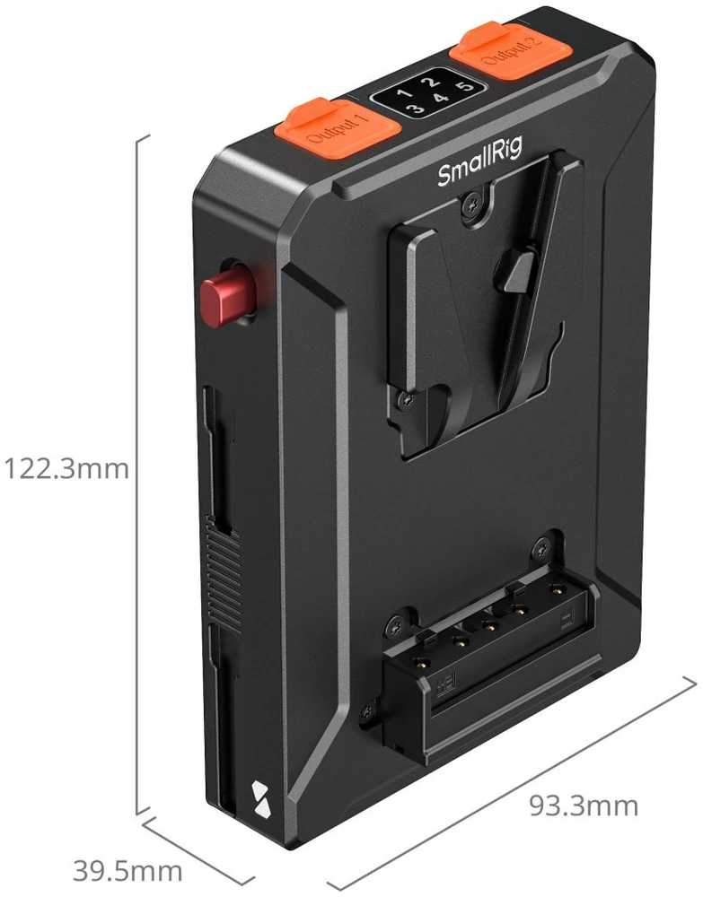 SmallRig Intelligent V-Mount Baterija Adapteris Plate (Basic Edition) (5653)