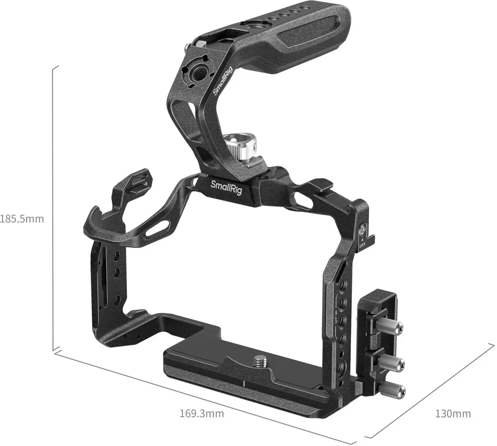 SmallRig Juodas Mamba Cage Kit for Panasonic S1R II / S1 II / S1 IIE (5503)