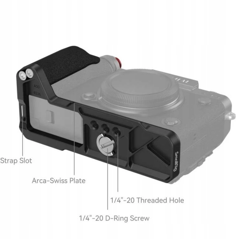 SmallRig L formos rankena Fujifilm X-T5 (juoda) (4260)