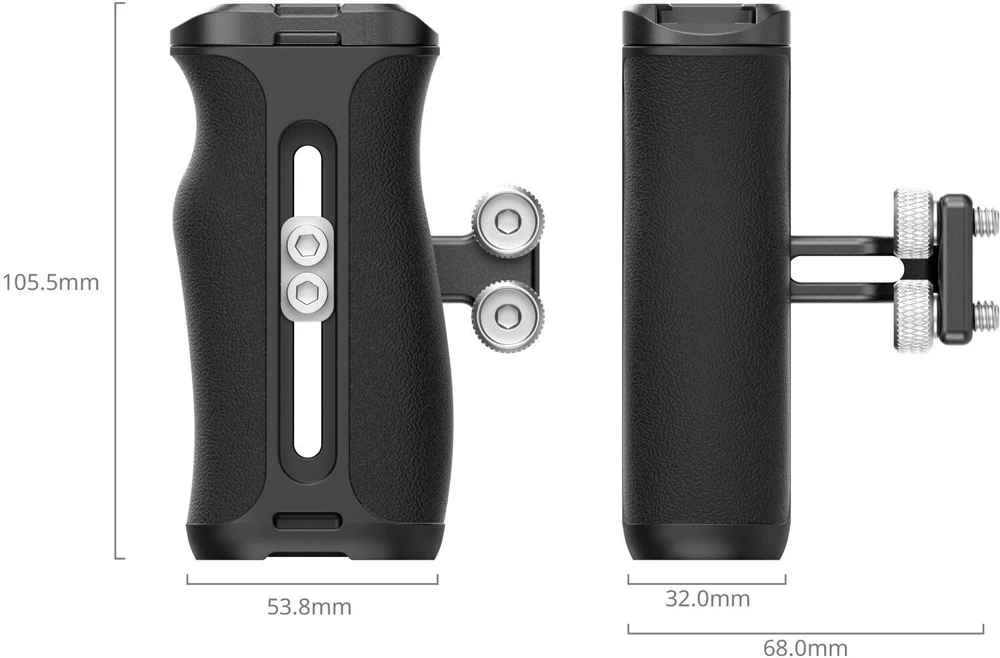 SmallRig 4756 Mini Side Handle with 1/4" -20 Screws