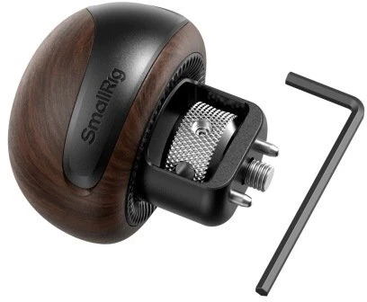 SmallRig Mini Wooden Side Handle with 1/4''-20 Locating Screw (5926)