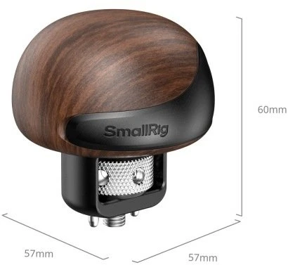 SmallRig Mini Wooden Side Handle with 1/4''-20 Locating Screw (5926)