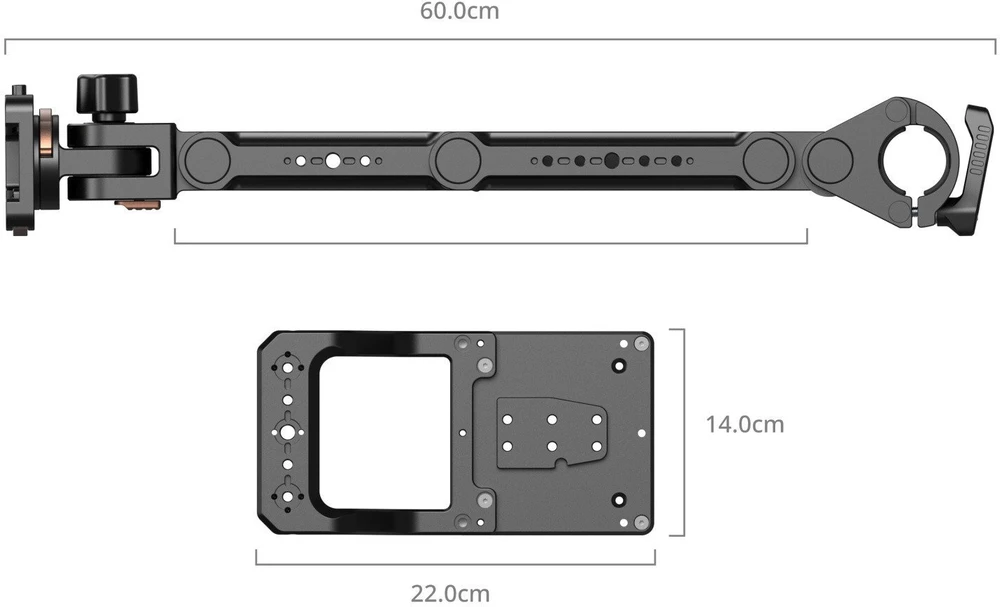 SmallRig Mount Plate for Monitorius VESA for Camera Cart (6257)