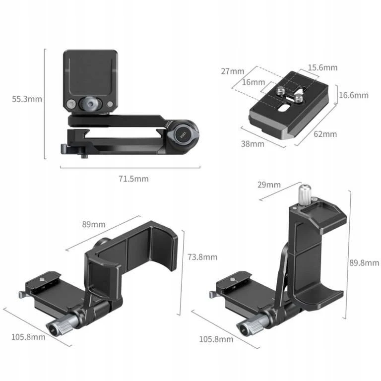 SmallRig 4695 Power Banks Mount Plate Kit for Mirrorless Cameras