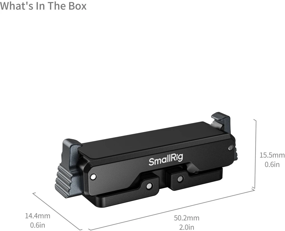 SmallRig Quick Release Mount Adapteris for Insta360 GO Ultra (5919)