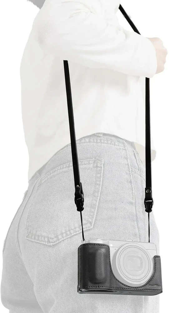 SmallRig Quick Release Shoulder Strap for Ricoh GR Series (Juodas) (5686)