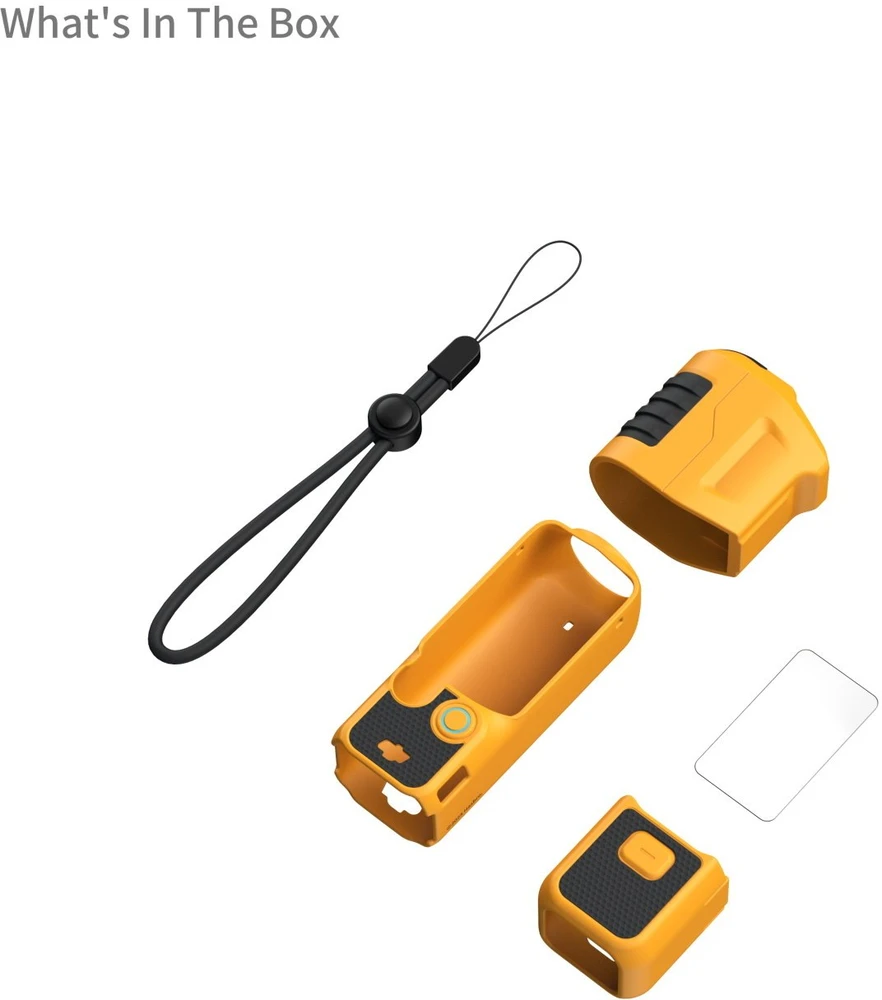 SmallRig silikoninis dėklas DJI Osmo Pocket 3 rinkinys (Basic) (BumbleBee Edition) (5114)