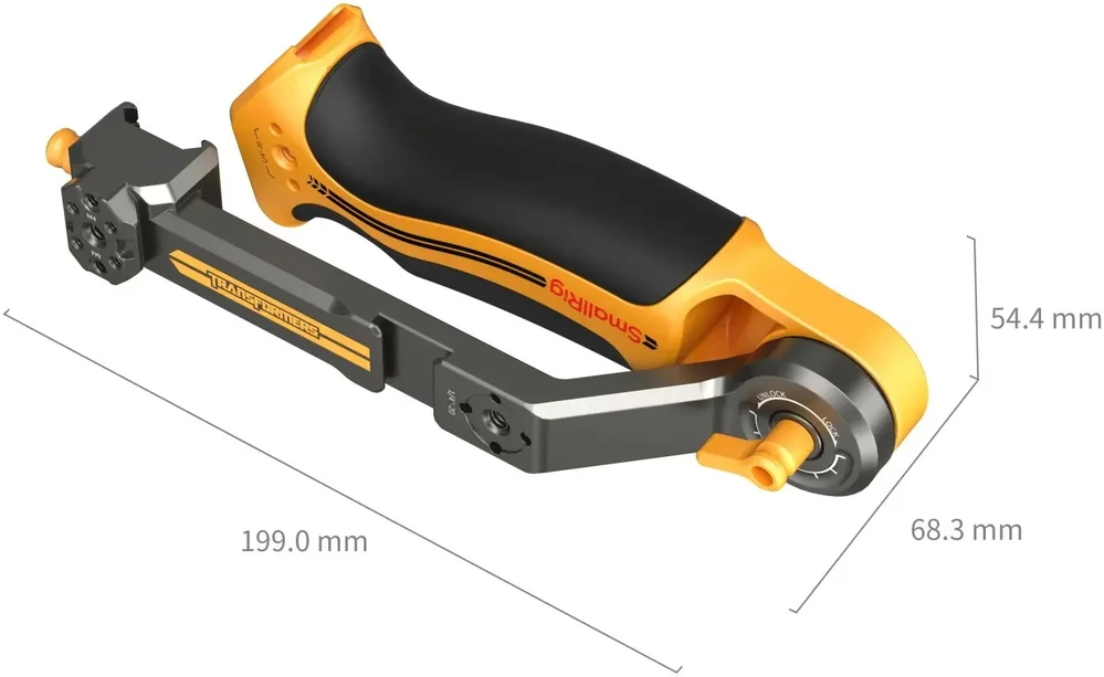SmallRig Sling Handle for DJI RS 2/ RSC 2/ RS 3/ 3 Pro/ Mini/ RS 4/ Pro/ Mini (Bumblebee) (5524)