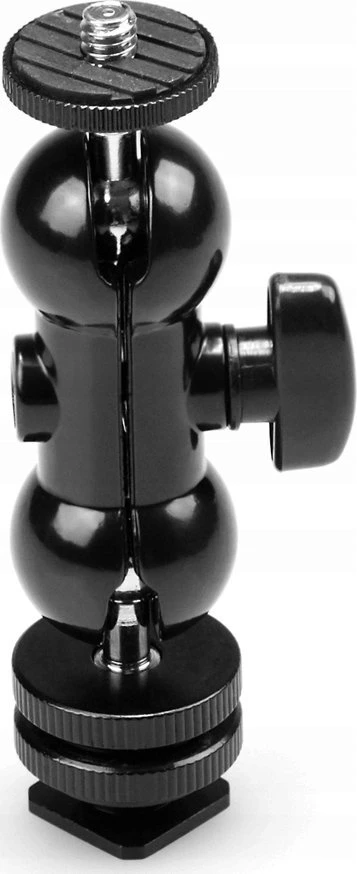 SMALLRIG 1135 MULTI-FUNC DOUBLE BALLHEAD SHOE+1/4"
