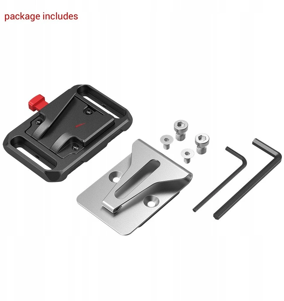 SmallRig 2990 Baterija Plate V-Mount w Belt Clip